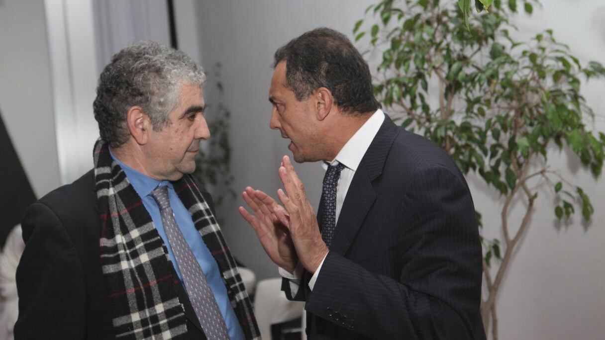 Ahmed Reda Chami et Driss El Yazami 
