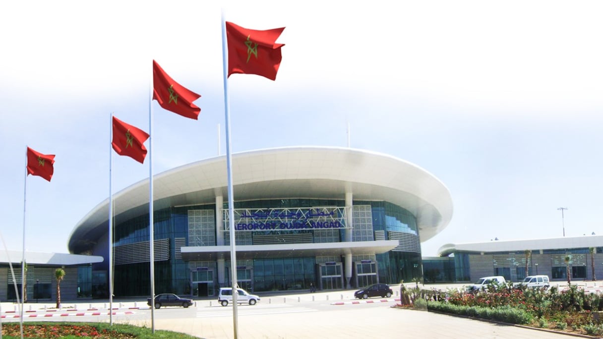 L'aéroport d'Oujda Angad où vont atterrir les Marocains rapatriés d'Algérie à partir de ce samedi 30 mai.
