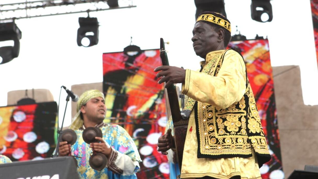 Le maâlem Mahmoud Guinéa.