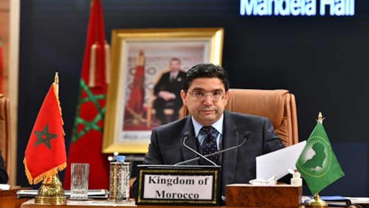 Nasser Bourita, ministre des Affaires étrangères, de la Coopération africaine et des Marocains résidant à l’étranger.
