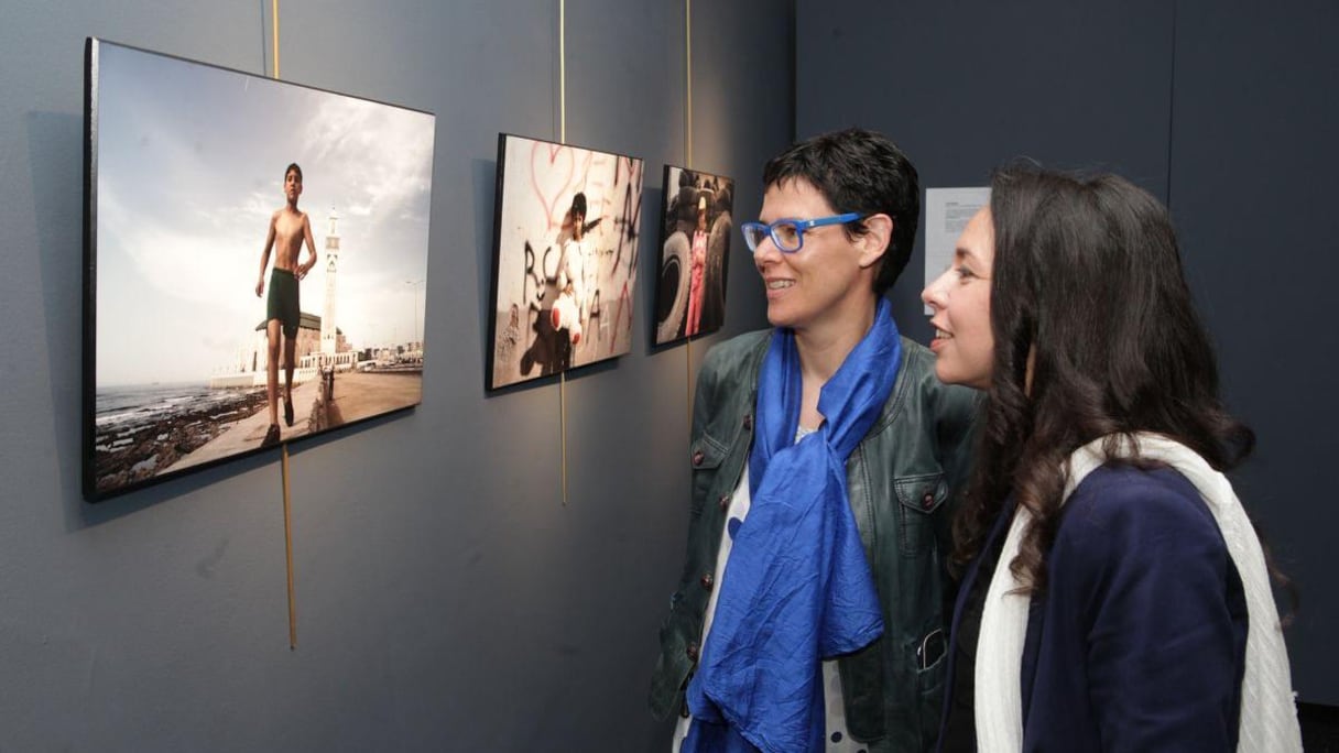 Leila Ghandi et Rachel Guillou, Proviseur-adjointe du lycée Lyautey.
