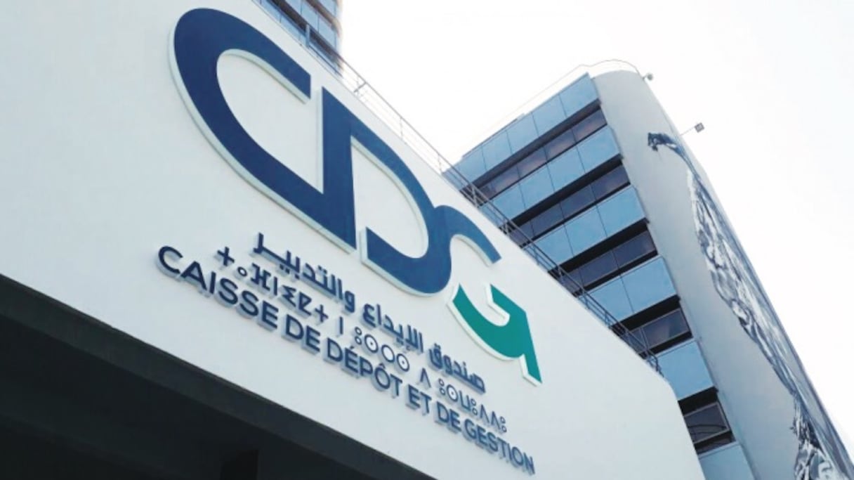 Le siège du groupe CDG (Caisse de dépôt et de gestion) à Rabat.
