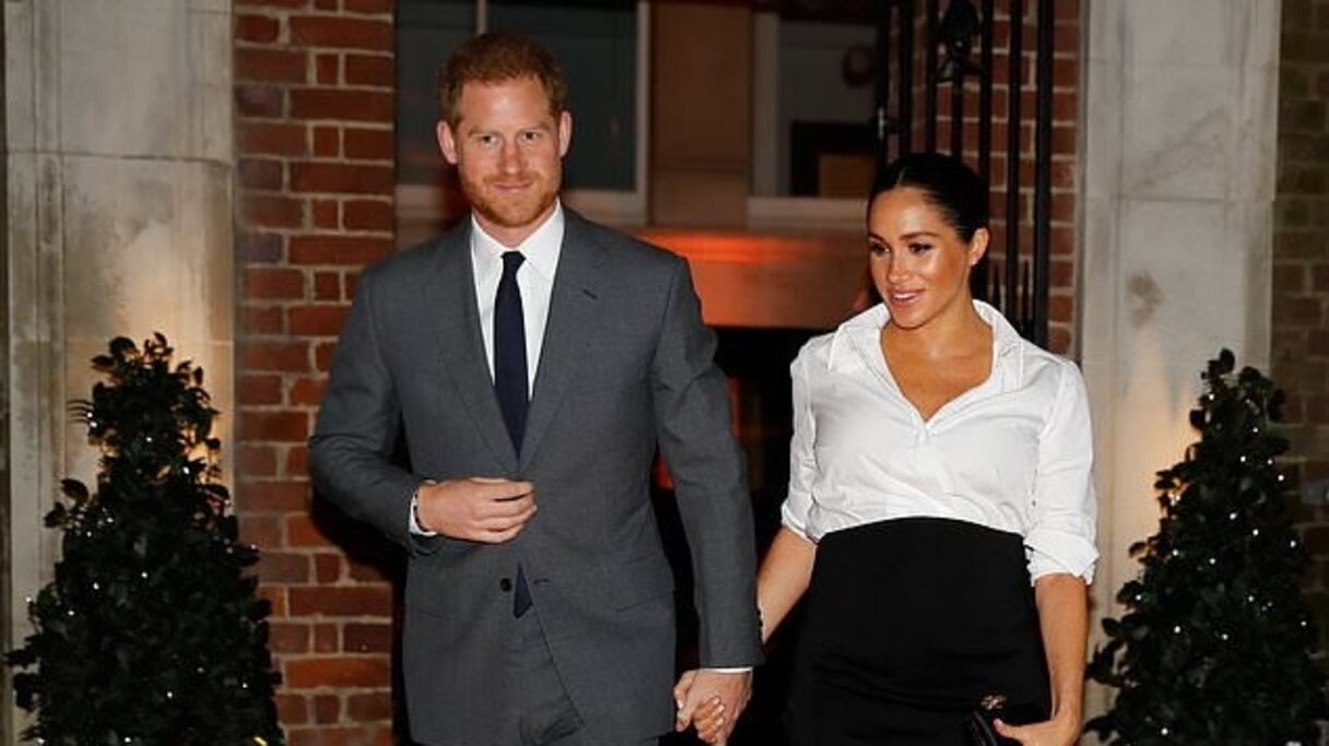 Le prince Harry et son épouse Meghan, duc et duchesse de Sussex. 
