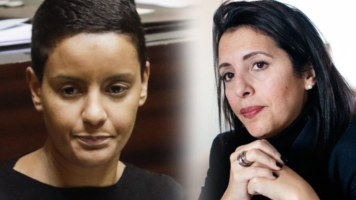 De g à d: Meryame Kitir et Zakia Khattabi
