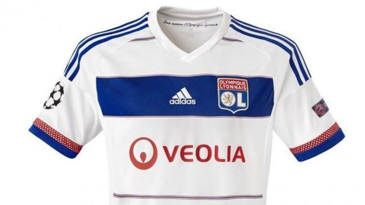 Olympique Lyonais domicile (Adidas).