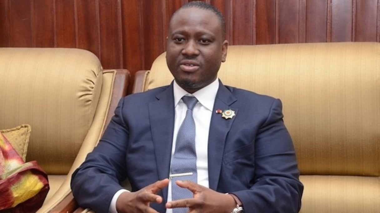 Guillaume Soro, ancien Premier ministre et ex-président du parlement ivoirien. 
