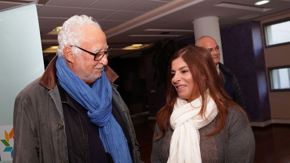 Hamid Berrada et Samira Sitail, la pause photo
