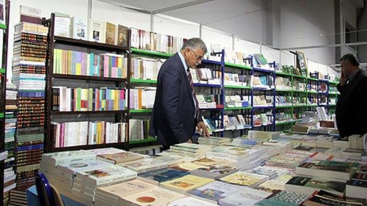 Au Salon international de l'édition et du livre de Casablanca.
