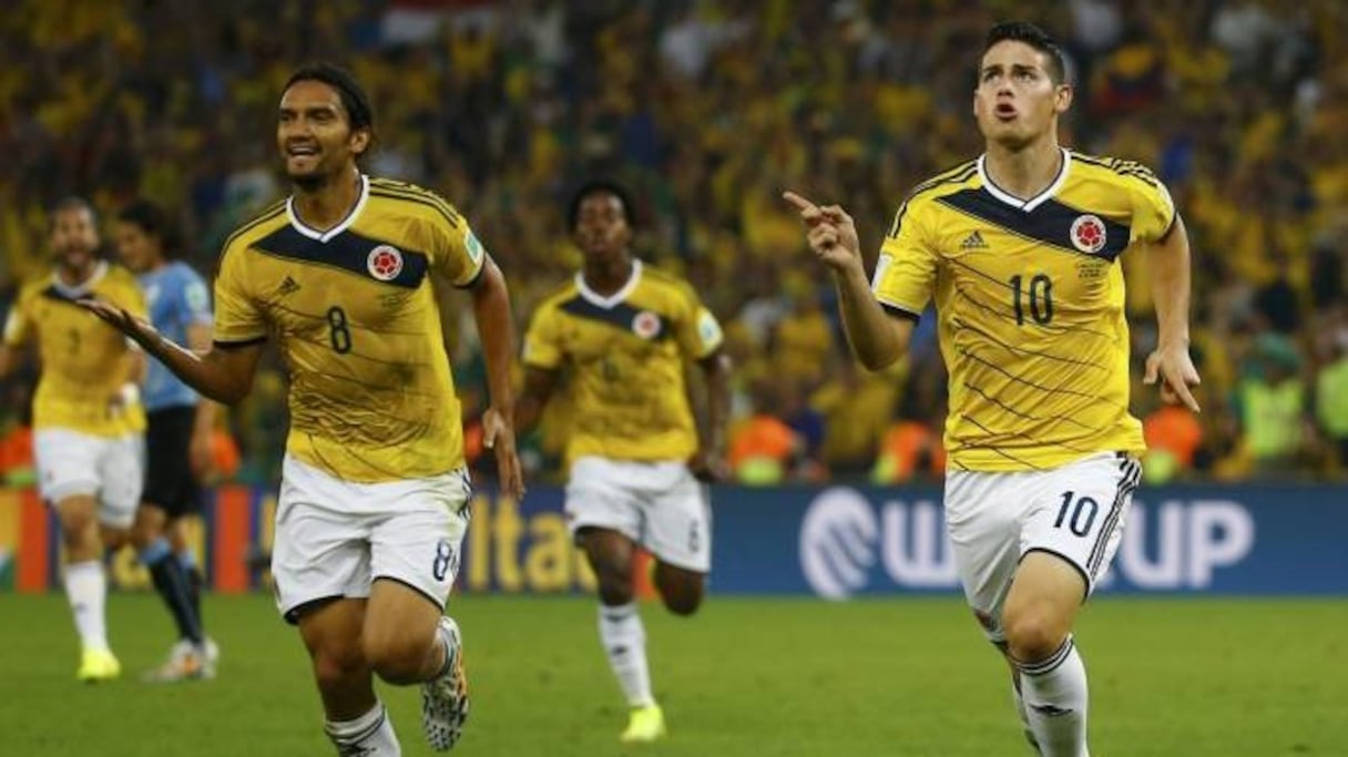 James Rodriguez et la Colombie sont qualifiés en quart de finale du Mondial après avoir vaincu l'Uruguay (2-0). 
