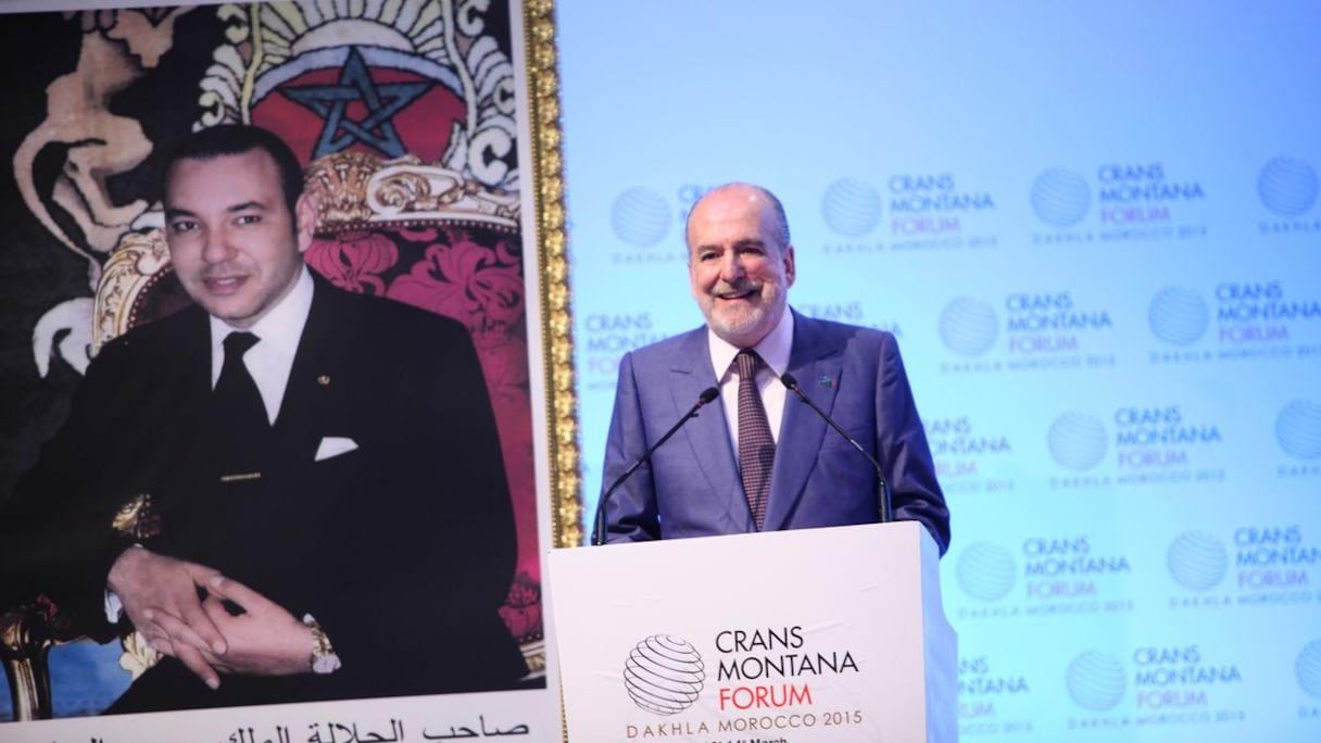 Jean-Paul Carteron, président du Forum Crans Montana.
