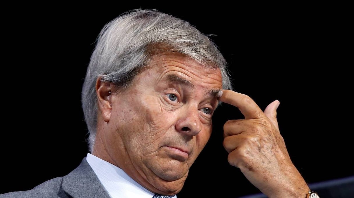 L'homme d'affaires français Vincent Bolloré.
