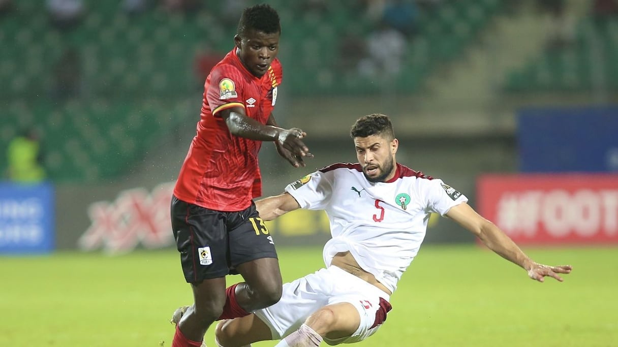 Yahya Jabrane face à l'Ouganda, mardi 26 janvier 2021.
