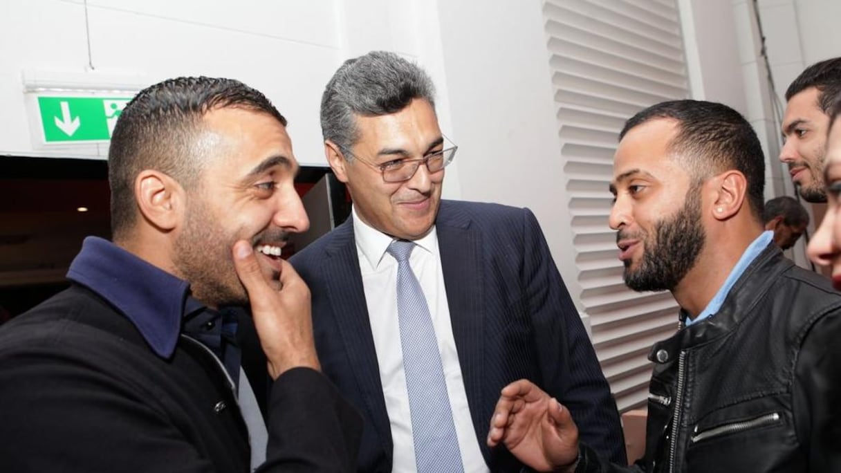 Mourad Zaoui, Abbas Azzouzi et Anouar Moatassim.
