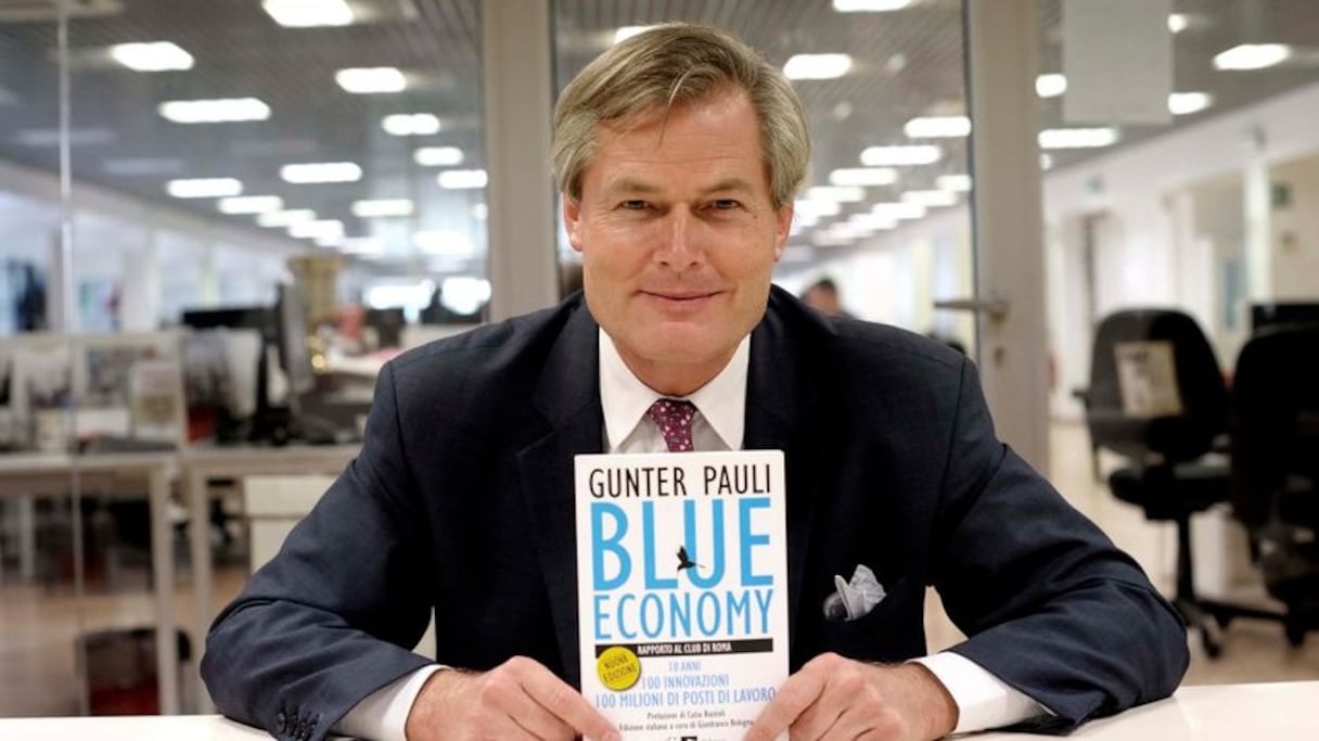 Gunter Pauli, créateur du concept d'économie bleue.
