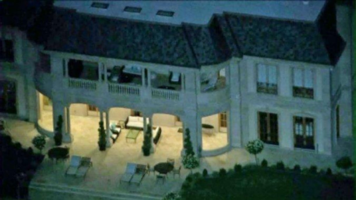 La propriété louée par Majed Abdulaziz Al-Saoud à Beverly Hills.
