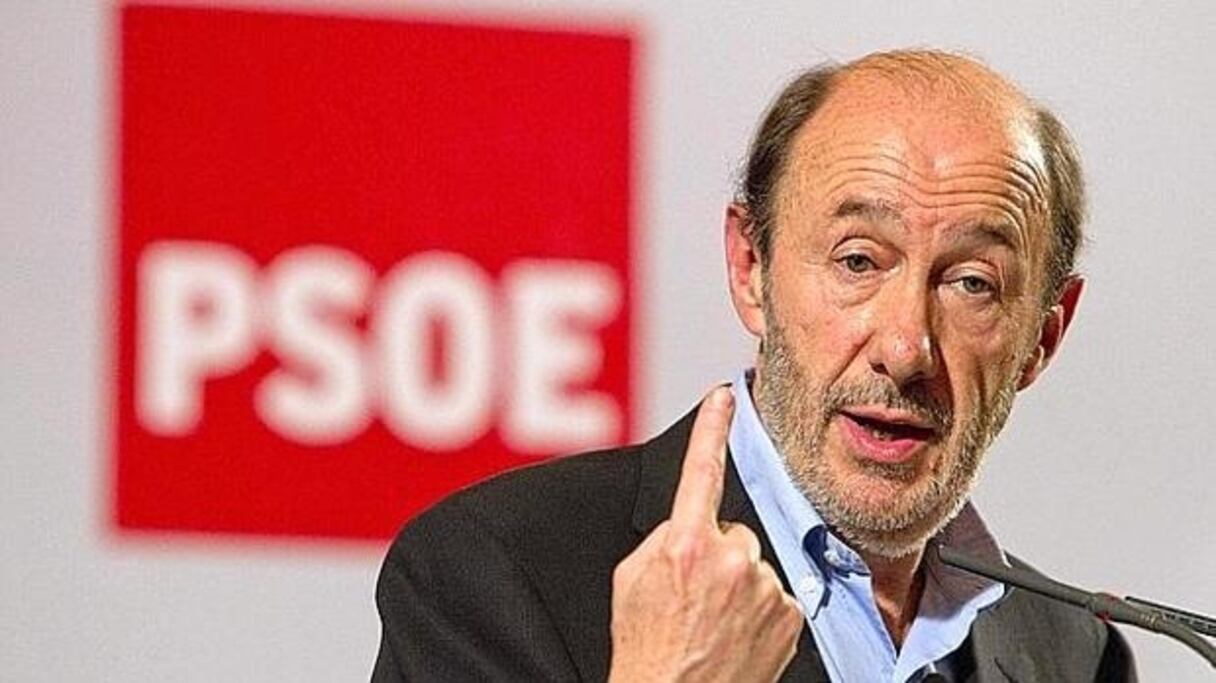 l'ex-ministre socialiste Perez Rubalcaba.
