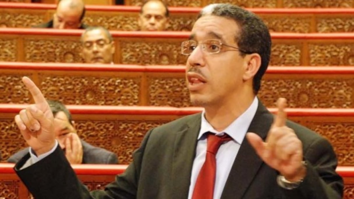 Aziz Rabbah, ministre de l'Equipement et du transport. 
