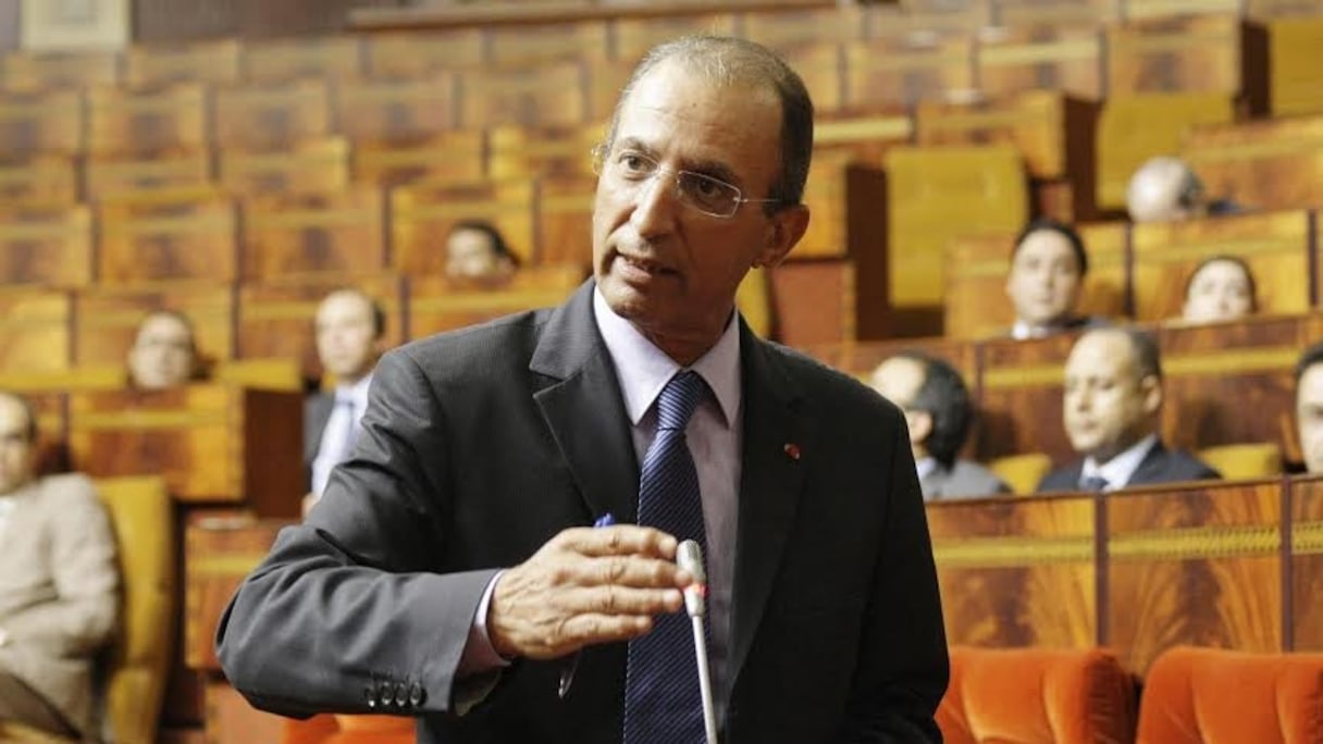 Mohamed Hassad, ministre de l'Intérieur.
