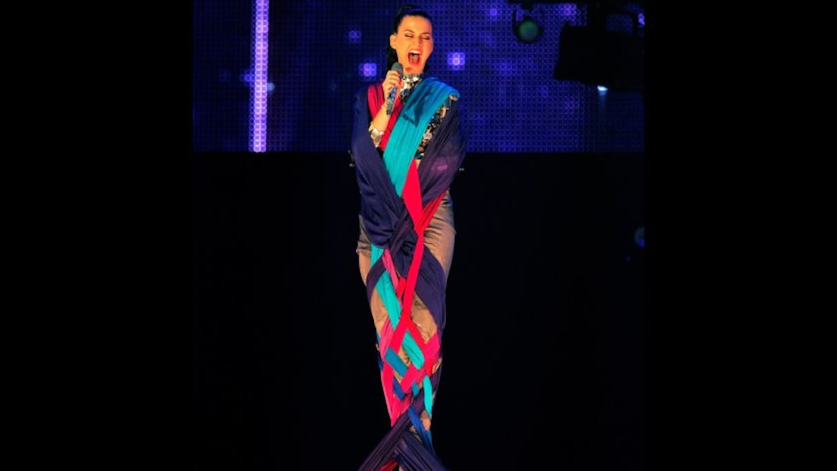L'entrée en scène spectaculaire de Katy Perry
