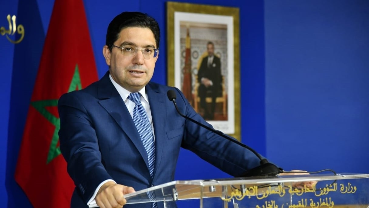 Nasser Bourita, ministre des Affaires étrangères.
