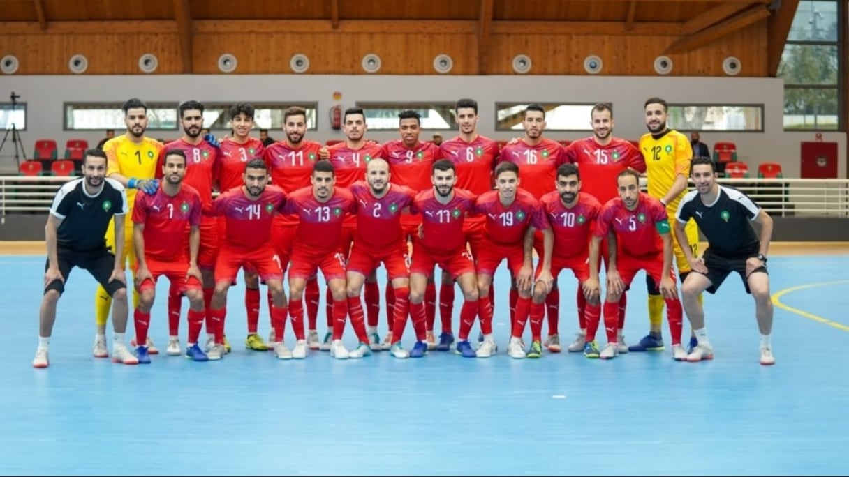 Équipe nationale de futsal.
