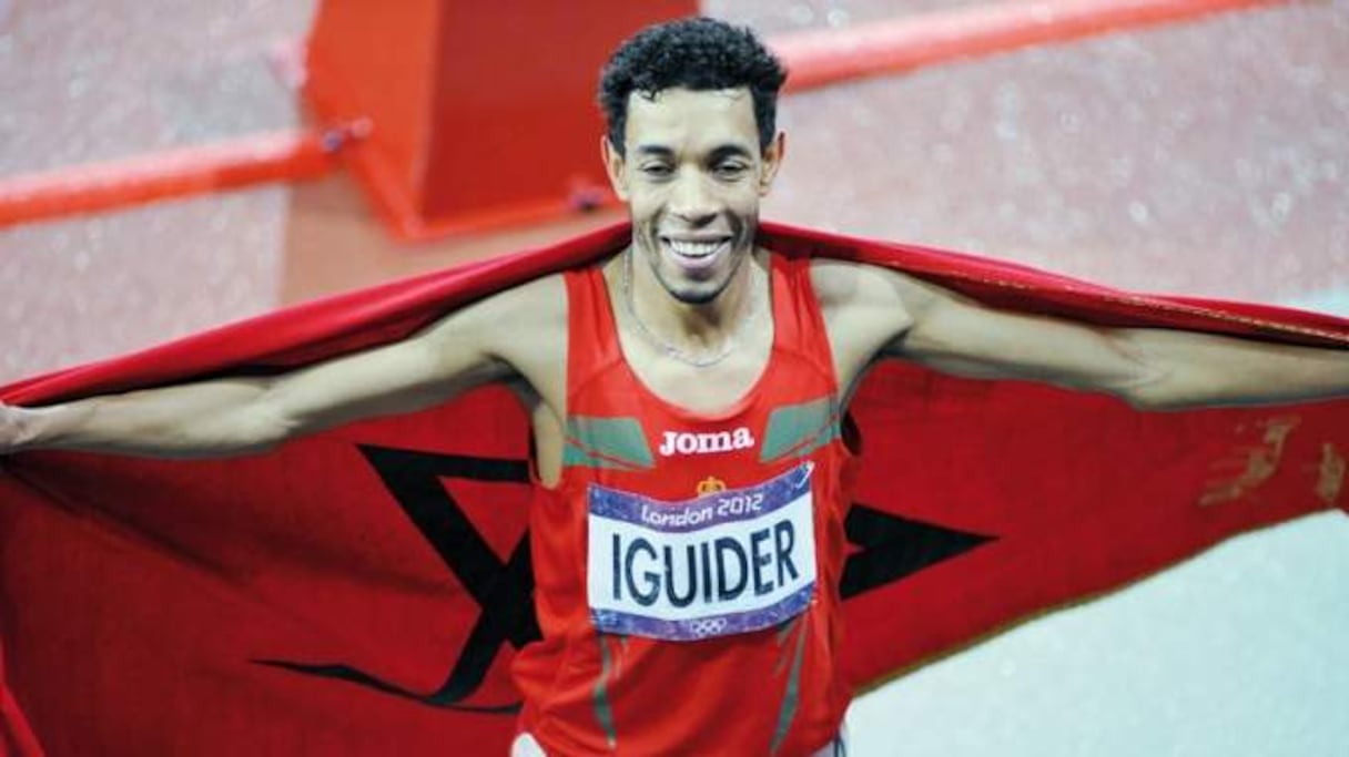 Abdelaati Iguider est en finale du 1.500m des championnats du monde à Pékin. 
