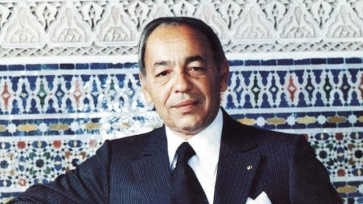 Le roi Hassan II. 
