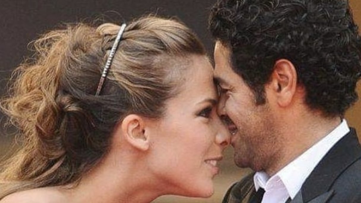 Melissa Theuriau et Jamel Debbouze.
