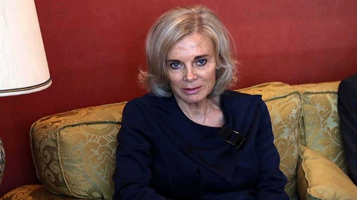 Élisabeth Guigou, présidente de la Fondation Anna Lindh.
