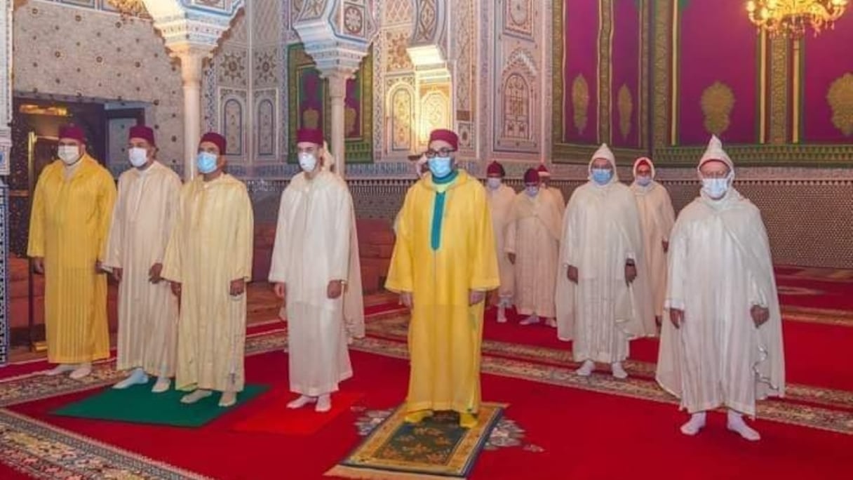 Le Roi Mohammed VI commémorant Laylat Al-Qadr, dimanche 9 mai.
