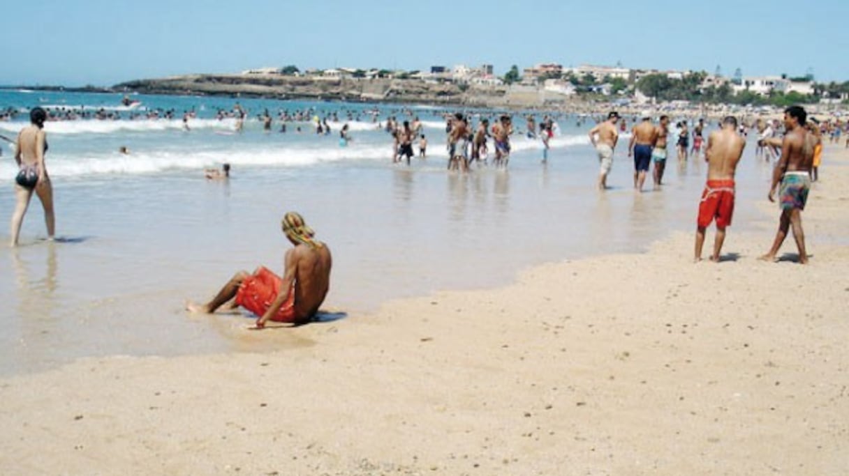 Une plage de Mohammedia. 
