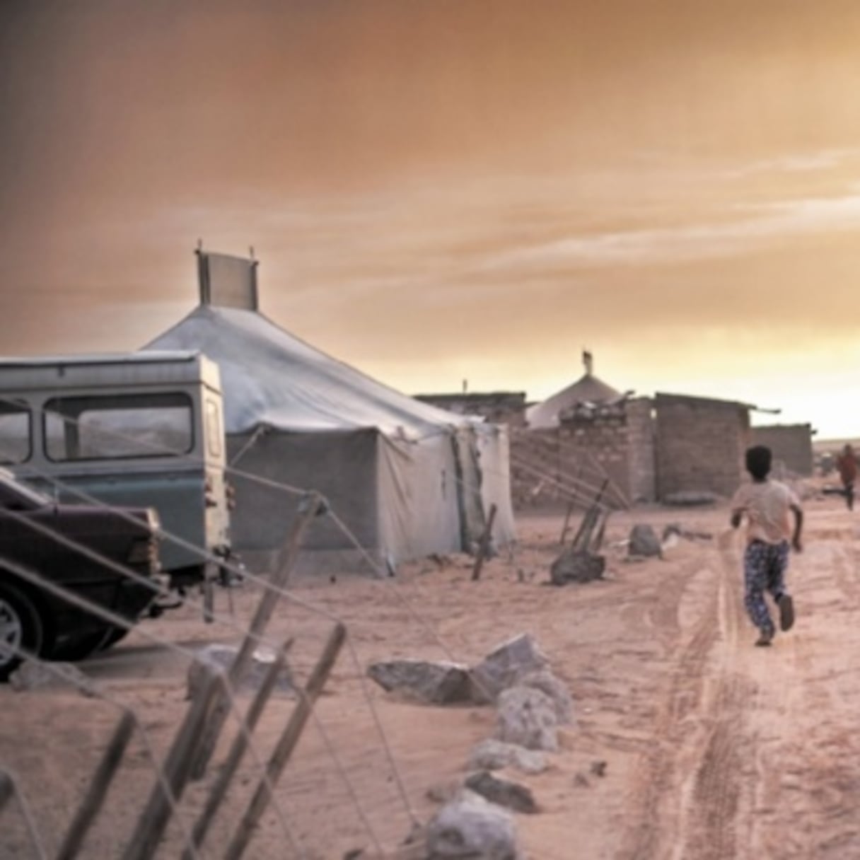 Dans les camps de Lahmada, à Tindouf.
