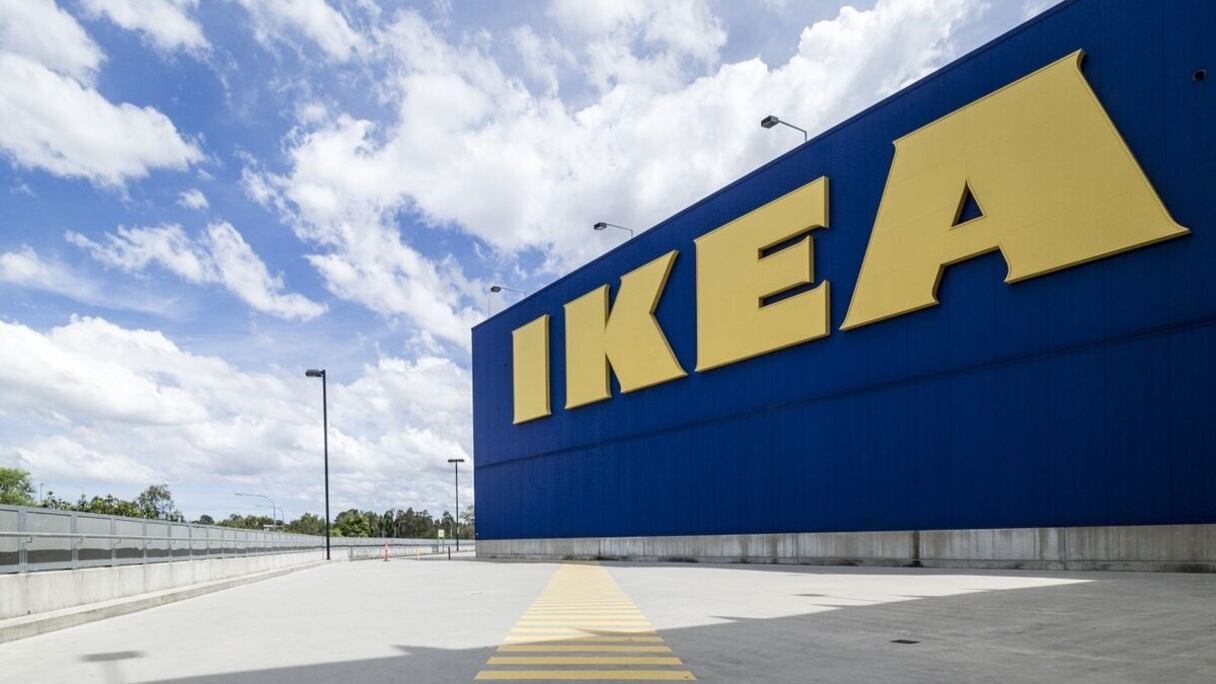 Un magasin de la chaîne IKEA, enseigne de meubles en kit et d'objets de décoration, fondée en Suède.
