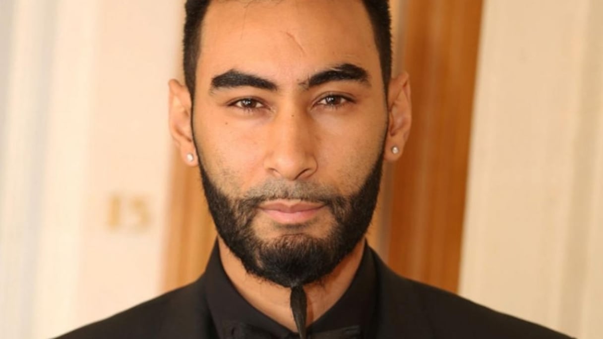 L'artiste marocain Laouni Mouhid, dit La Fouine. 
