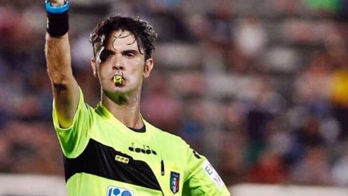 Daniele De Santis, le jeune arbitre italien assassiné.
