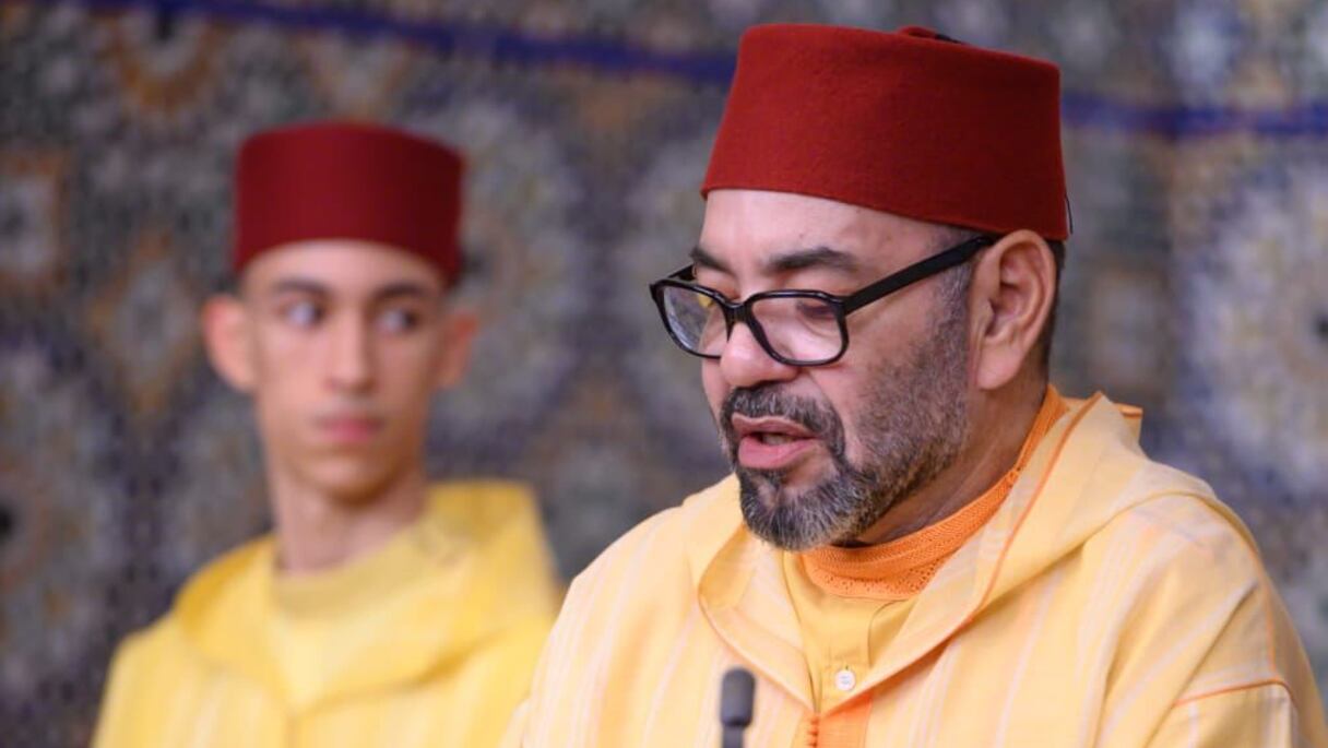 Le roi Mohammed VI.
