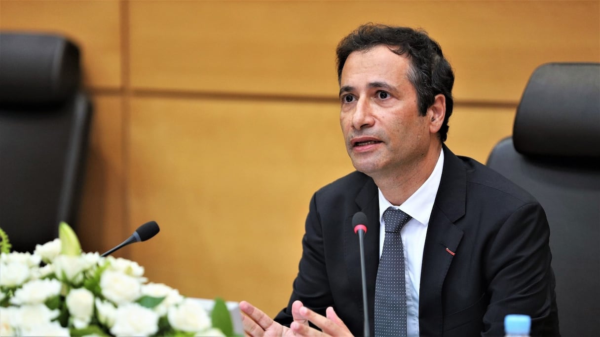 Mohamed Benchaaboun, ministre de l'Economie et des Finances.
