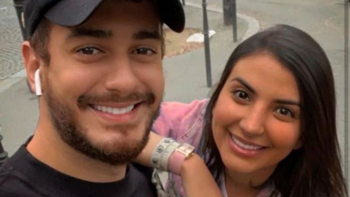 Saad Lamjarred et Ghita El Alaki. 
