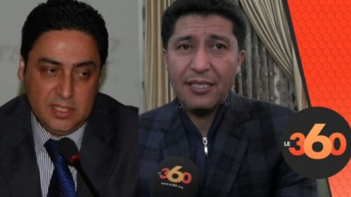 Omar Héjira et Abdenbi Bioui.