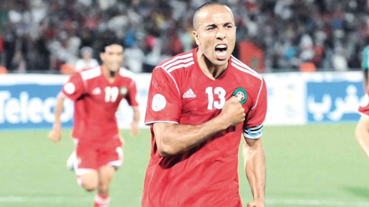 Houcine Kharja, capitaine des Lions de l'Atlas
