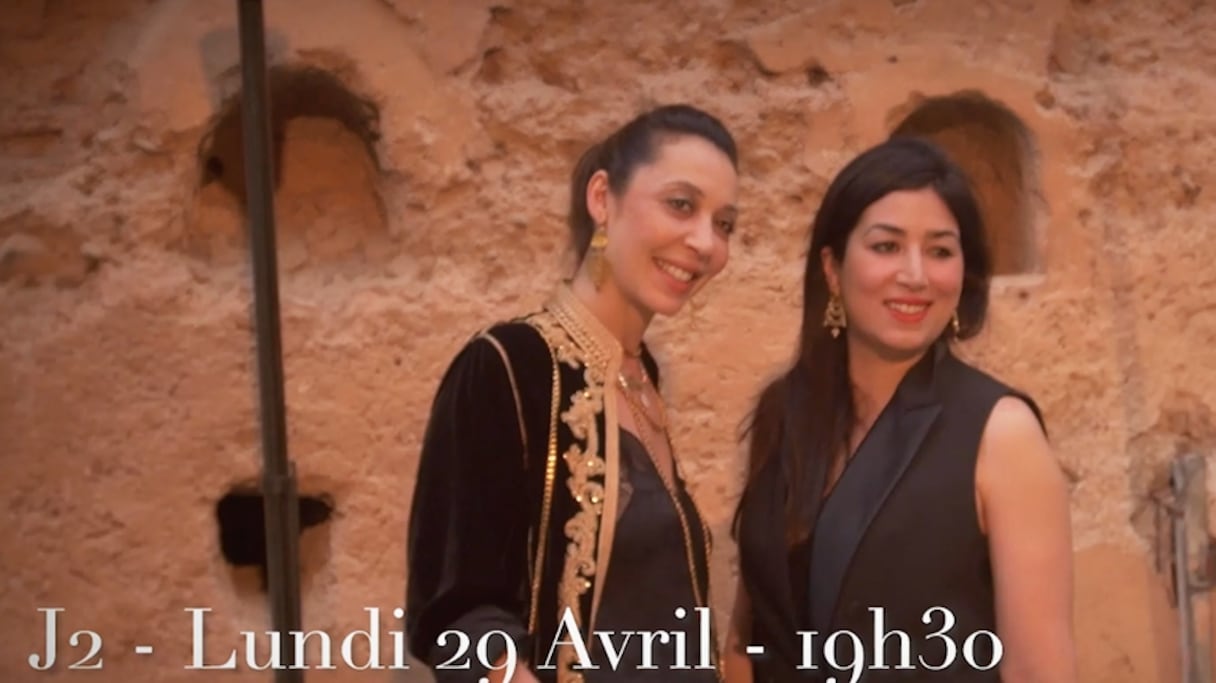 Sofia Benbrahim et Fatym Layachi, conceptrices de "Ca c'est palace!"
