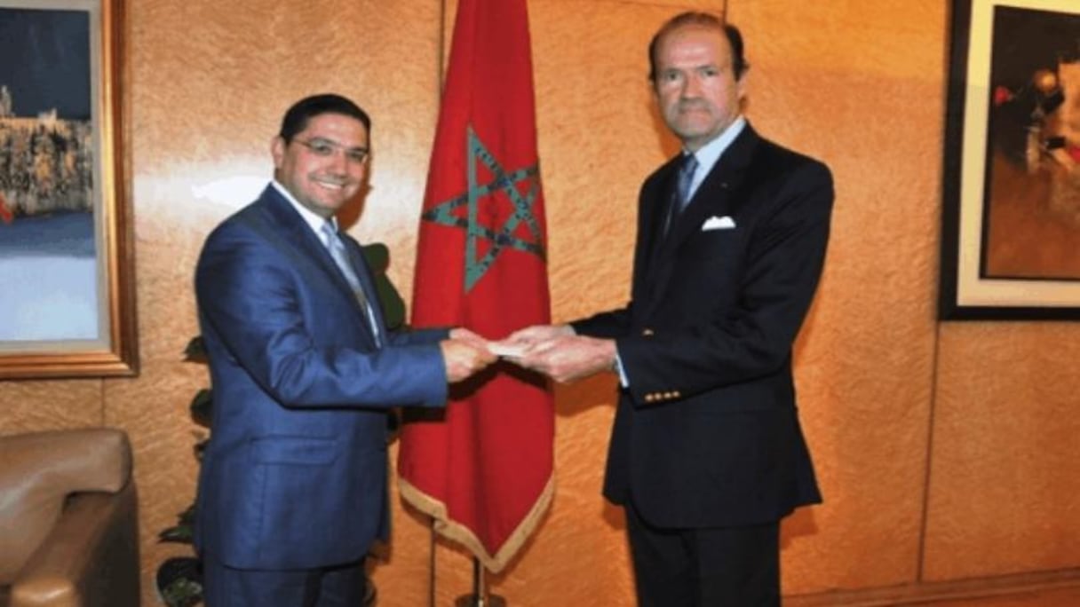 Le nouvel ambassadeur français a remis le 3 septembre son accréditation à Nasser Bourita, secrétaire général du ministère des Affaires étrangères.
