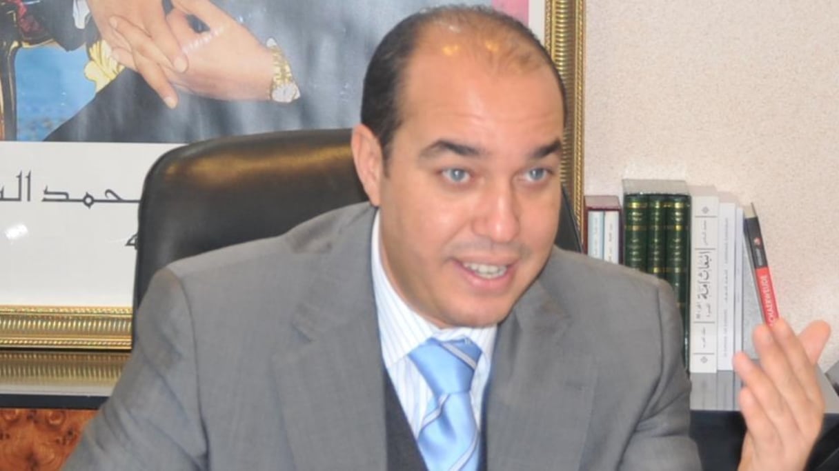 Mohamed Ouzzine, ministre de le Jeunesse et des sports.
