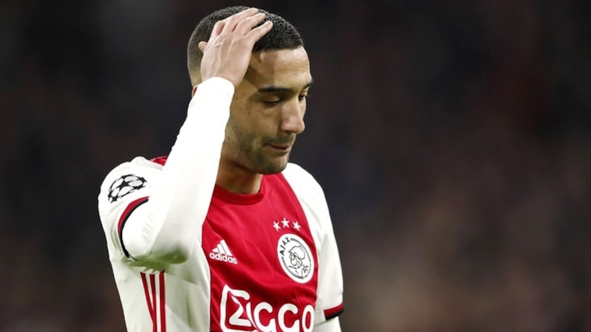 Hakim Ziyech, international marocain et joueur de l'Ajax Amsterdam.
