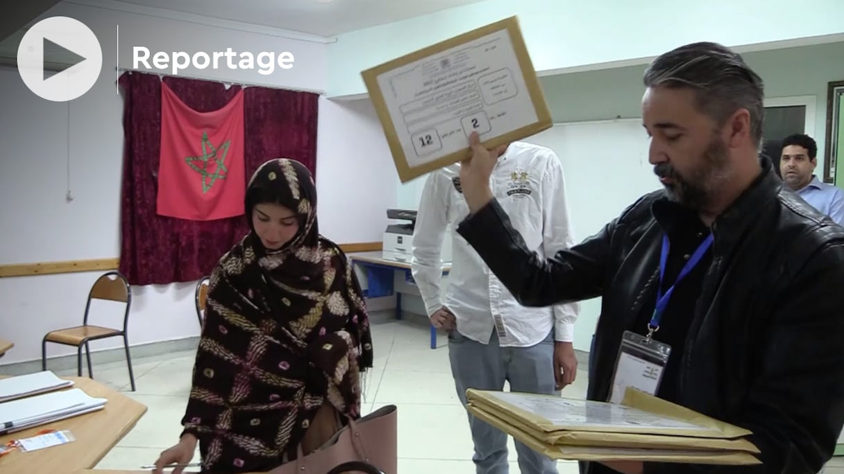 Premier jour d'épreuves du baccalauréat au lycée Al Khalij dans la ville de Dakhla, lundi 20 juin 2022.
 
