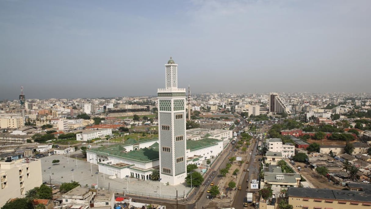 Une vue de Dakar, la capitale du Sénégal. 
