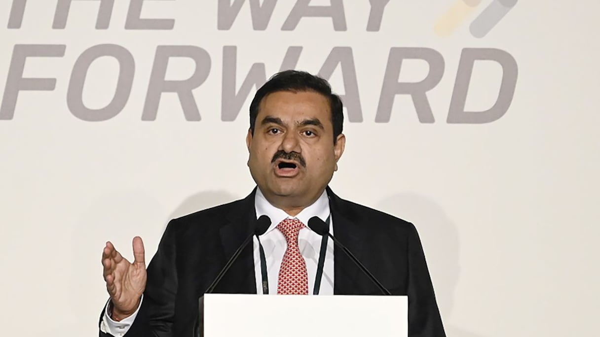 Le président du groupe Adani, Gautam Adani
