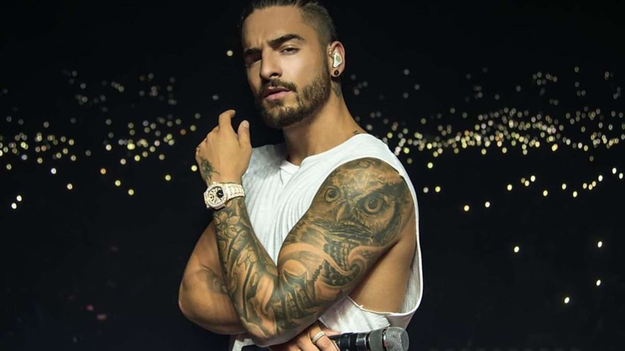 Le chanteur colombien Maluma.