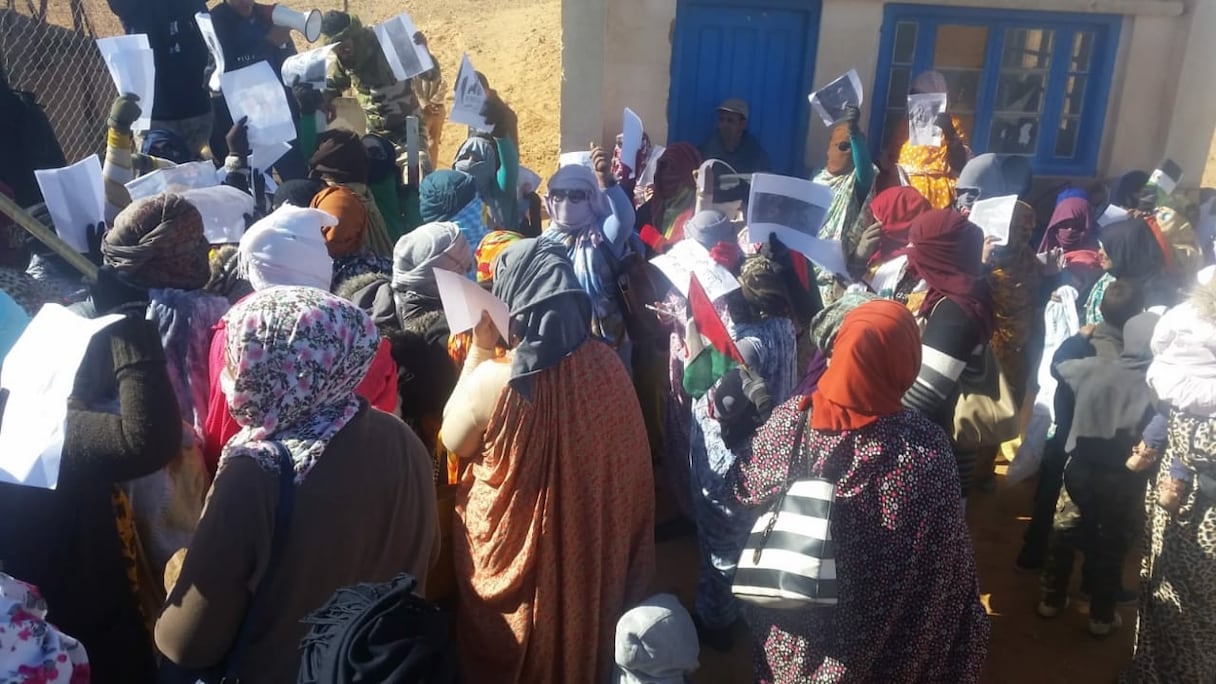 Présence féminine en force contre l'omerta imposé sur le sort d'Ahmed Khalil. 
