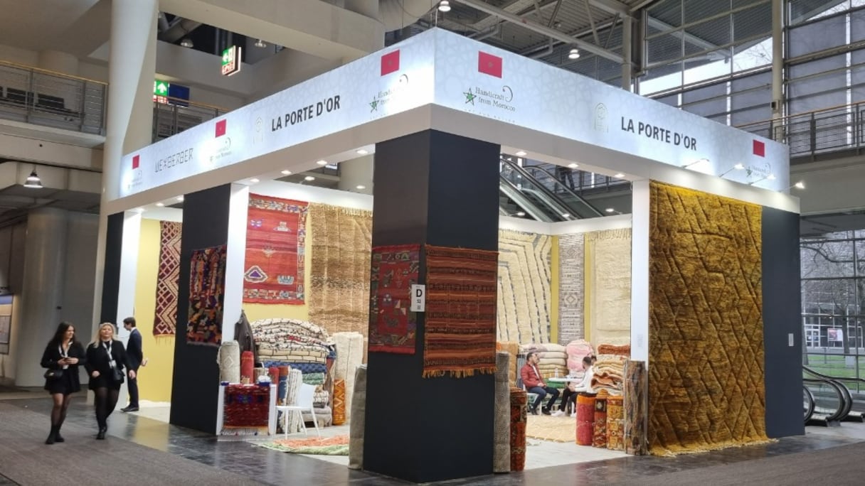 Le tapis marocain exposé au Domotex en Allemagne
